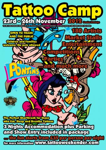 Tattoo Camp Pontins Prestatyn